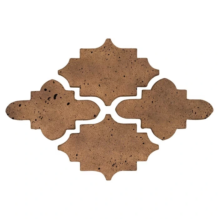 Artillo Arabesque Pattern 15 Concrete Tile Tuscan Mustard