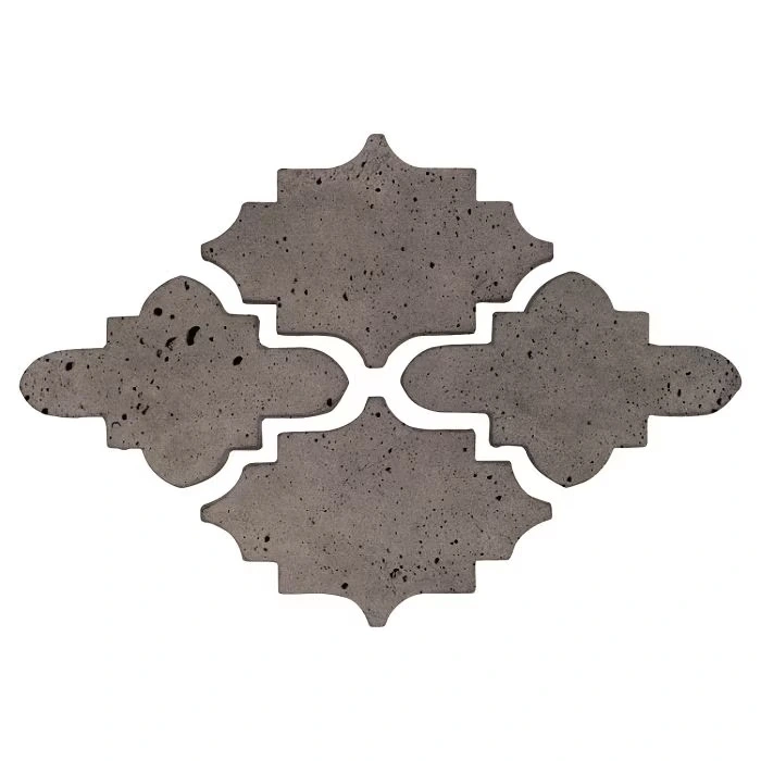Artillo Arabesque Pattern 15 Concrete Tile Smoke