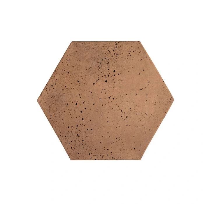 Artillo Hexagon Concrete Tile Cotto Mocha