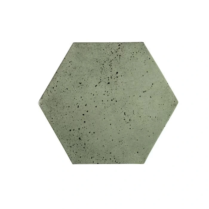 Artillo Hexagon Concrete Tile Ocean Green Light