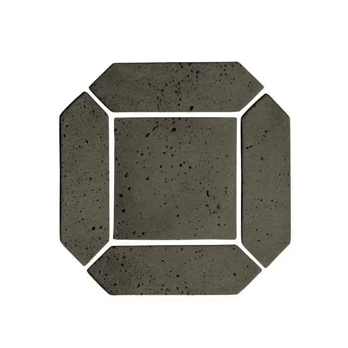 Artillo Picket Set Concrete Tile Ocean Green Dark Artillo Picket Set Concrete Tile Ocean Green Dark