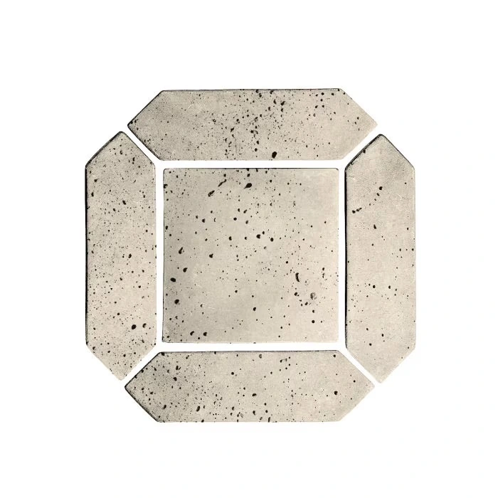 Artillo Picket Set Concrete Tile Rice