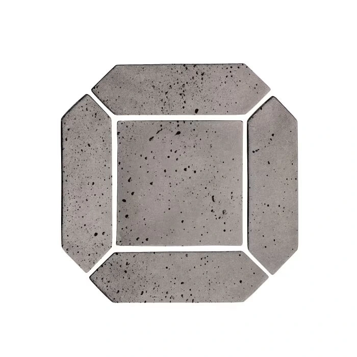 Artillo Picket Set Concrete Tile Sidewalk Gray