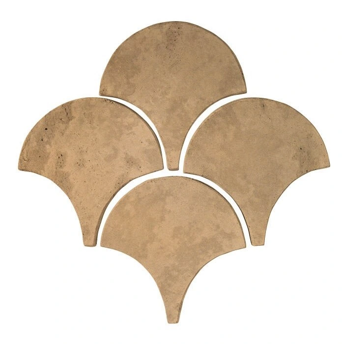 Artillo 8" Conche Concrete Tile Caqui