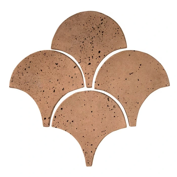 Artillo 8" Conche Concrete Tile Cotto Mocha