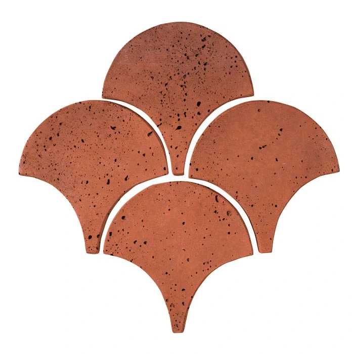 Artillo 8" Conche Concrete Tile Mission Red