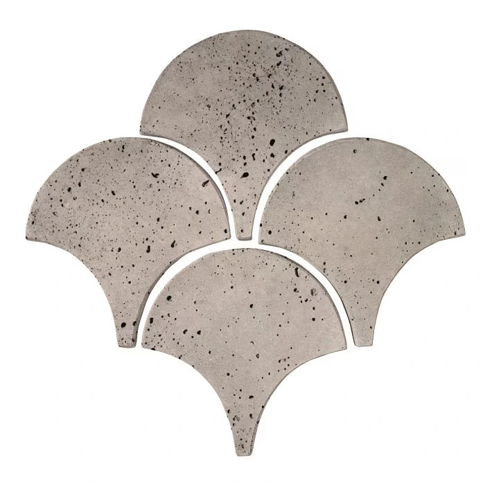 Artillo 8" Conche Concrete Tile Natural Gray