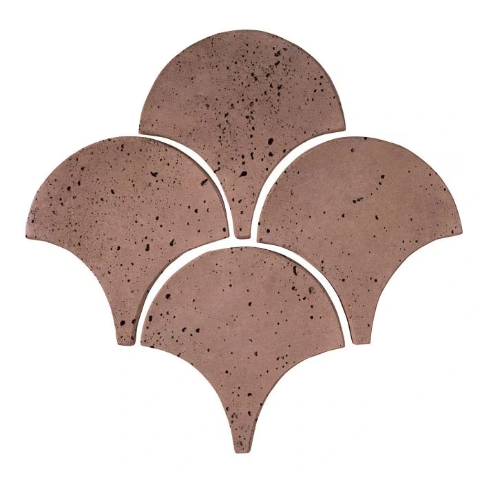 Artillo 8" Conche Concrete Tile Sangria