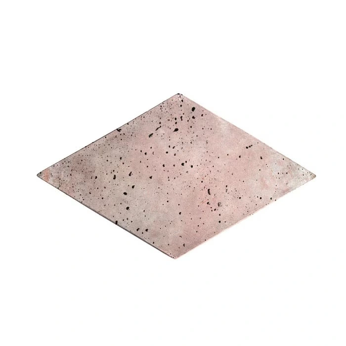 Artillo Diamond Concrete Tile Rosa White Wash