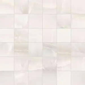 Akoya White Matte Mosaic