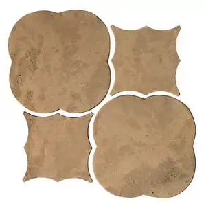 Artillo Arabesque Pattern 1 Concrete Tile Caqui