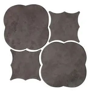 Artillo Arabesque Pattern 1 Concrete Tile Charcoal