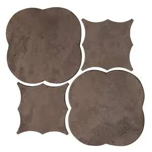 Artillo Arabesque Pattern 1 Concrete Tile Cotto Chocolate