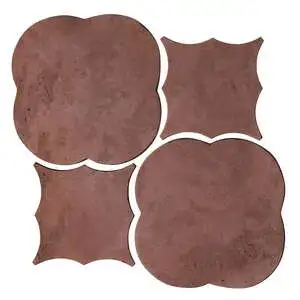 Artillo Arabesque Pattern 1 Concrete Tile City Hall Red