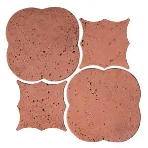 Artillo Arabesque Pattern 1 Concrete Tile Rosa