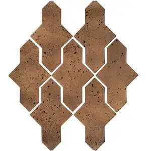 Artillo Arabesque Pattern 2A Concrete Tile Tuscan Mustard