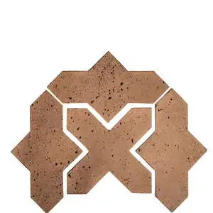 Artillo Arabesque Pattern 2B Concrete Tile Cotto Mocha