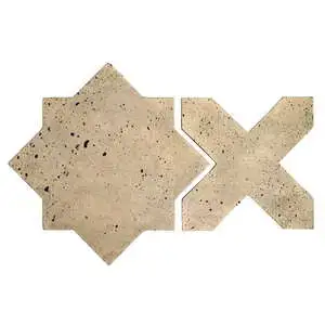 Artillo Arabesque Pattern 2C Concrete Tile Bone