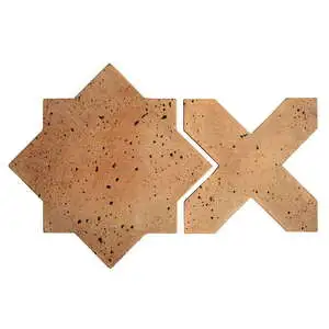 Artillo Arabesque Pattern 2C Concrete Tile Creme Fraiche
