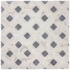 Artillo Arabesque Pattern 2D Concrete Tile Magnolia