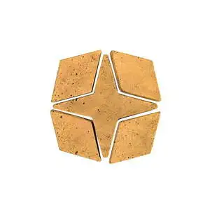 Artillo Arabesque Pattern 4 Concrete Tile Buff