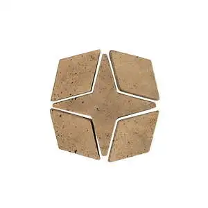 Artillo Arabesque Pattern 4 Concrete Tile Caqui