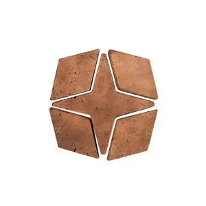 Artillo Arabesque Pattern 4 Concrete Tile Cotto Dark