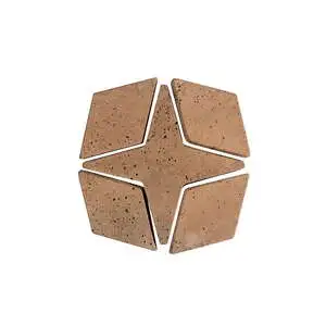 Artillo Arabesque Pattern 4 Concrete Tile Gold