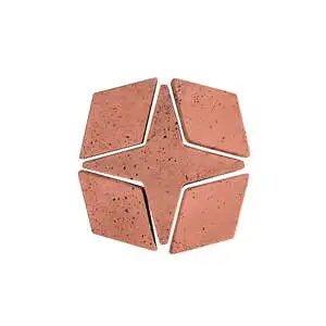 Artillo Arabesque Pattern 4 Concrete Tile Rosa
