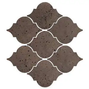 Artillo Arabesque Pattern 5A Concrete Tile Cotto Chocolate
