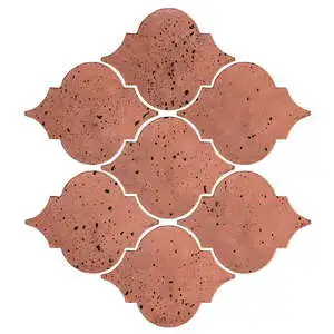 Artillo Arabesque Pattern 5A Concrete Tile Rosa Artillo Arabesque Pattern 5A Concrete Tile Rosa