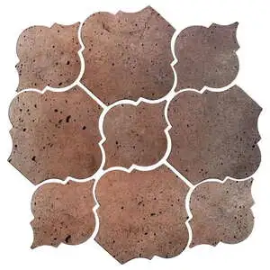 Artillo Arabesque Pattern 5B Concrete Tile Beachwood Flash