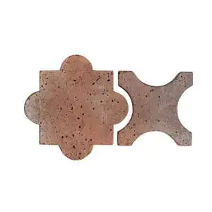 Artillo Arabesque Pattern 8A Concrete Tile Beachwood Flash