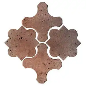 Artillo Arabesque Pattern 8B Concrete Tile Beachwood Flash