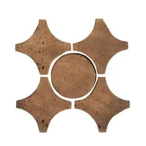 Artillo Arabesque Pattern 9A Concrete Tile Tuscan Mustard