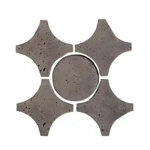 Artillo Arabesque Pattern 9A Concrete Tile Smoke