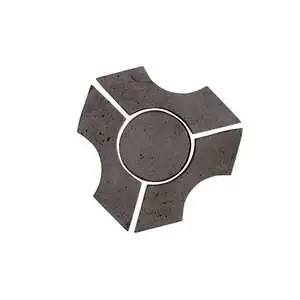Artillo Arabesque Pattern 9B Concrete Tile Charcoal