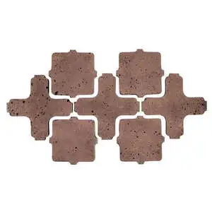 Artillo Arabesque Pattern 11A Concrete Tile Sangria