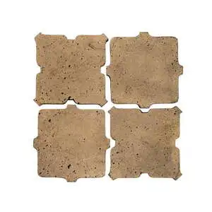 Artillo Arabesque Pattern 11B Concrete Tile Caqui