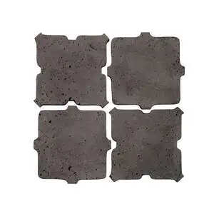 Artillo Arabesque Pattern 11B Concrete Tile Charcoal