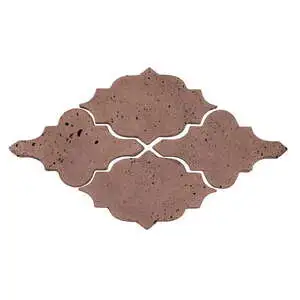 Artillo Arabesque Pattern 12 Concrete Tile Sangria