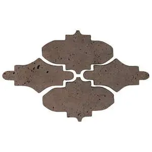 Artillo Arabesque Pattern 14 Concrete Tile Cotto Chocolate