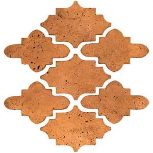 Artillo Arabesque Pattern Mini15 Concrete Tile Artillo Cafe