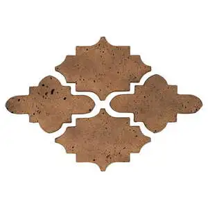 Artillo Arabesque Pattern 15 Concrete Tile Tuscan Mustard
