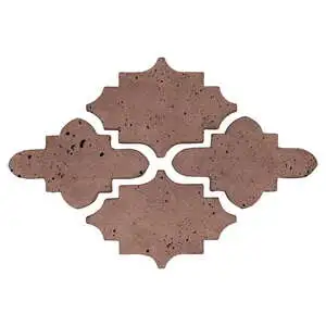 Artillo Arabesque Pattern 15 Concrete Tile Sangria