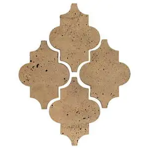 Artillo Arabesque Pattern 16 Concrete Tile Caqui