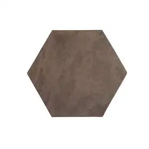 Artillo Hexagon Concrete Tile Cotto Chocolate