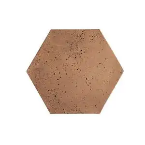Artillo Hexagon Concrete Tile Cotto Mocha