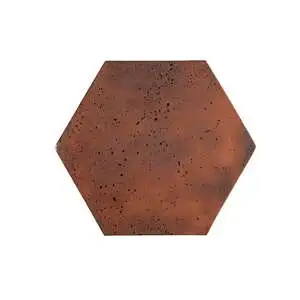 Artillo Hexagon Concrete Tile Red Flash