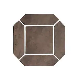Artillo Picket Set Concrete Tile Cotto Chocolate